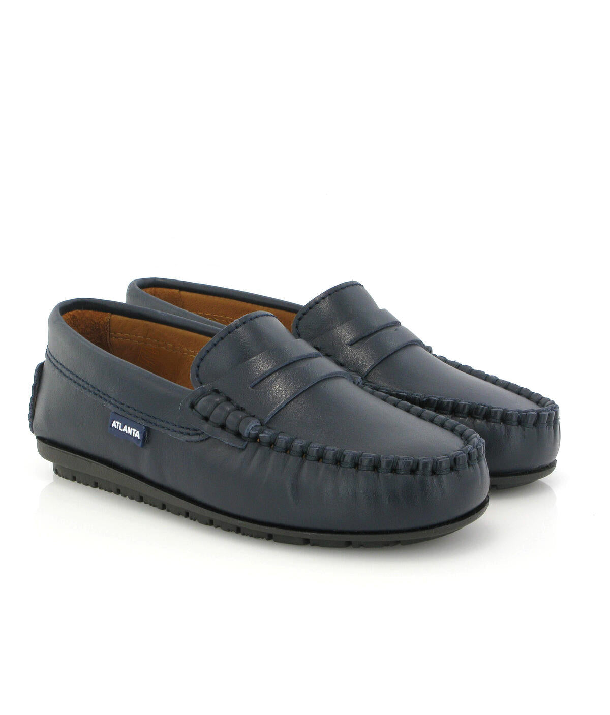 Atlanta Navy Original Penny Loafer