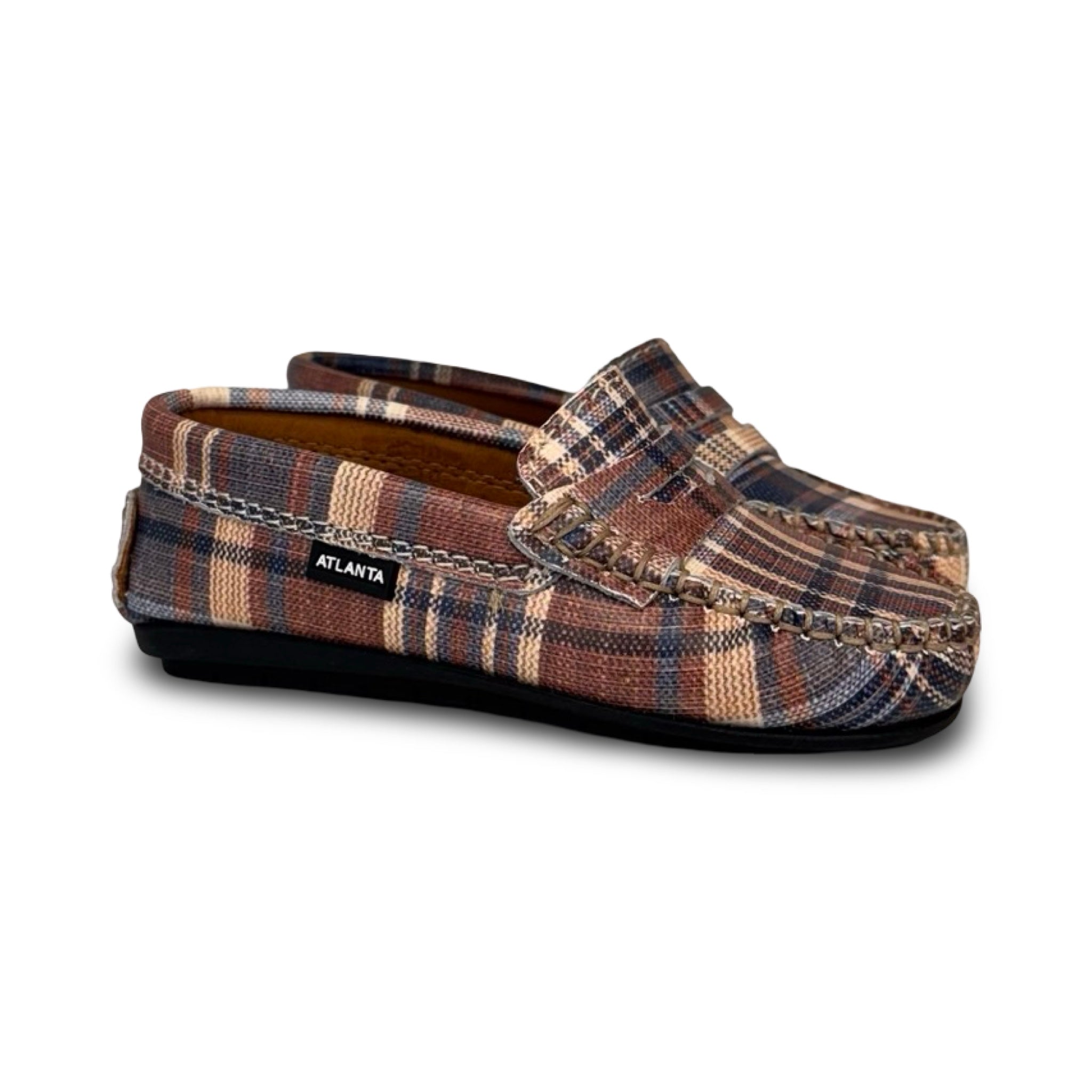 Atlanta Plaid Print Originals Loafer